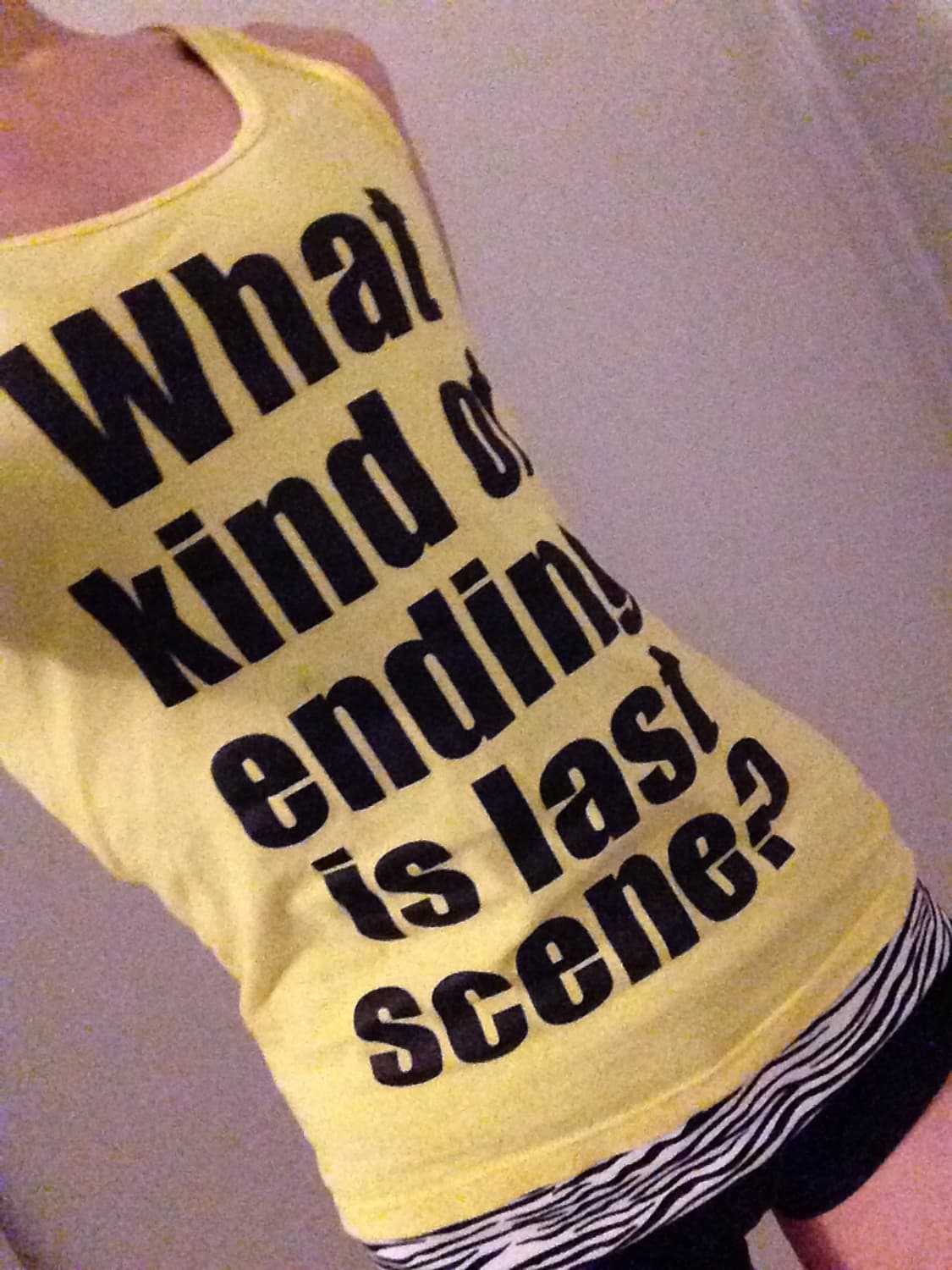 00s Y2K 레터링 나시 상품이미지2