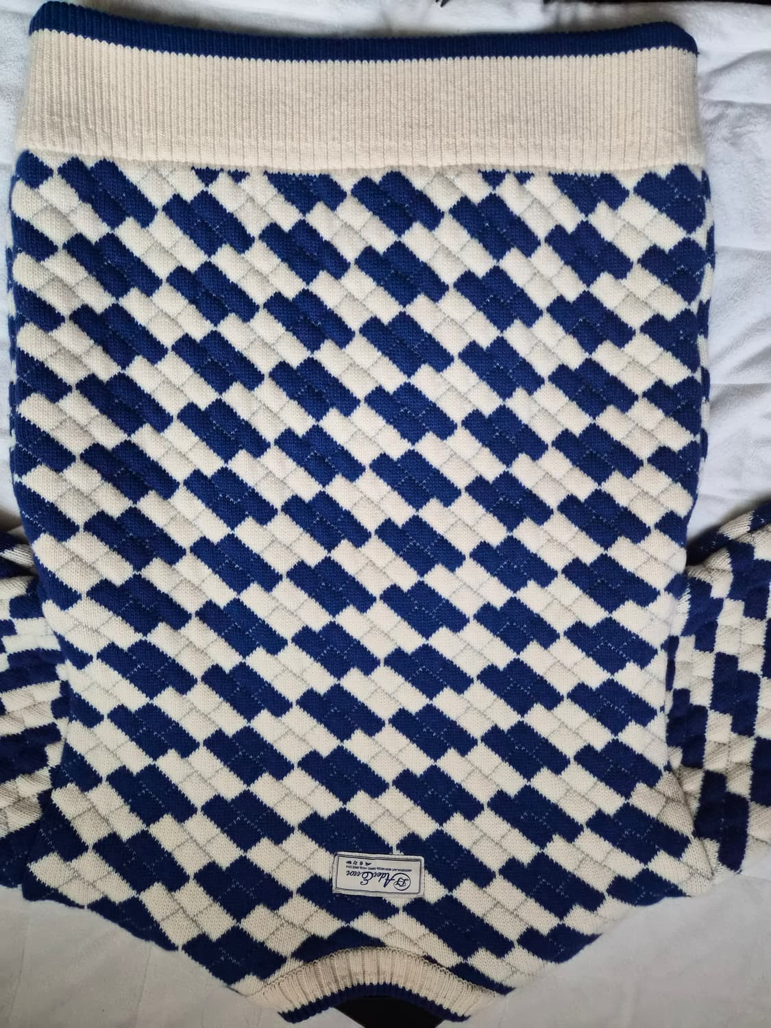 아더에러 태닛 체크 니트 상품이미지3