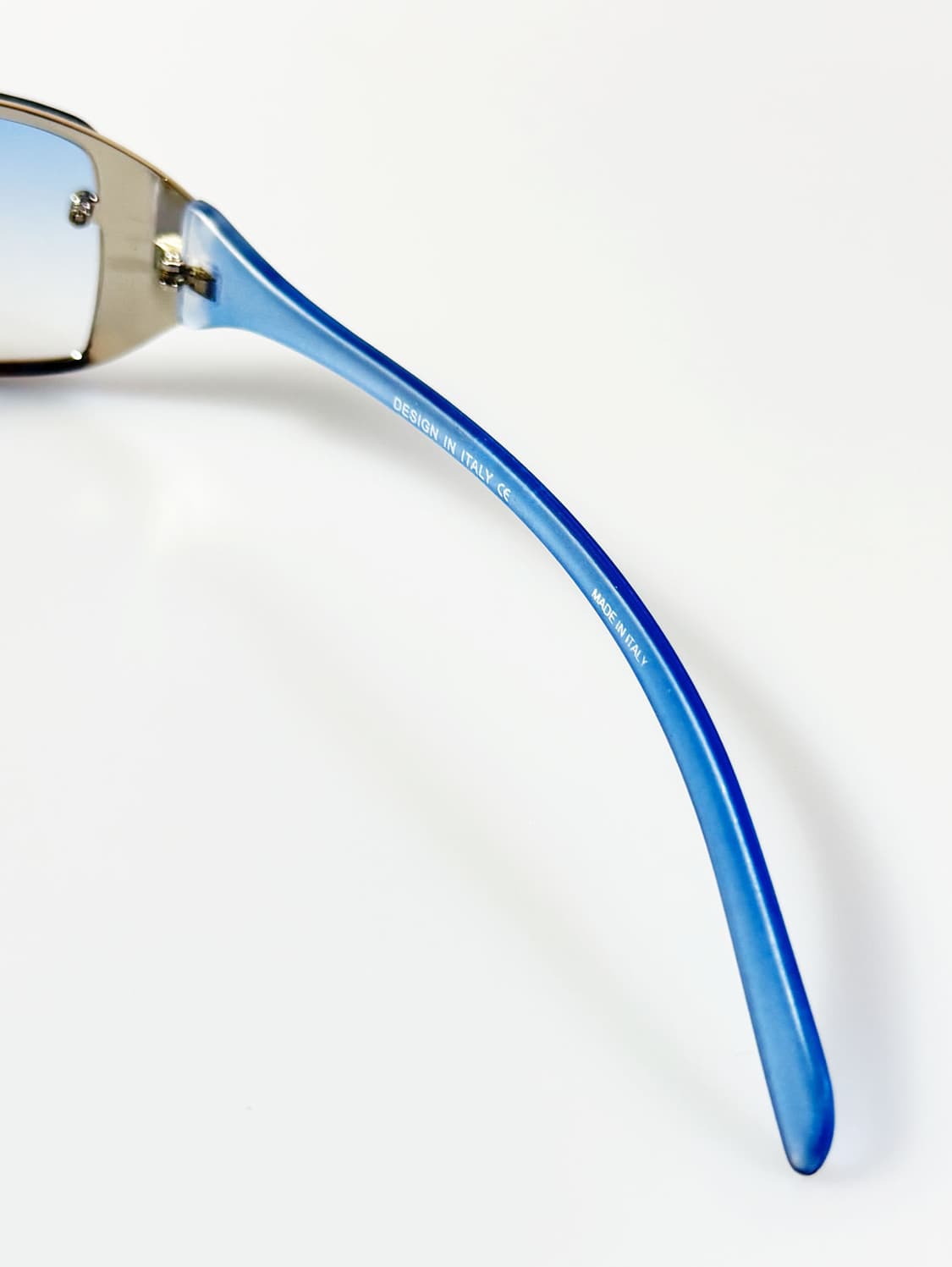 메탈릭 무테 스퀘어 프레임 틴트 빈티지 선글라스 상품이미지6