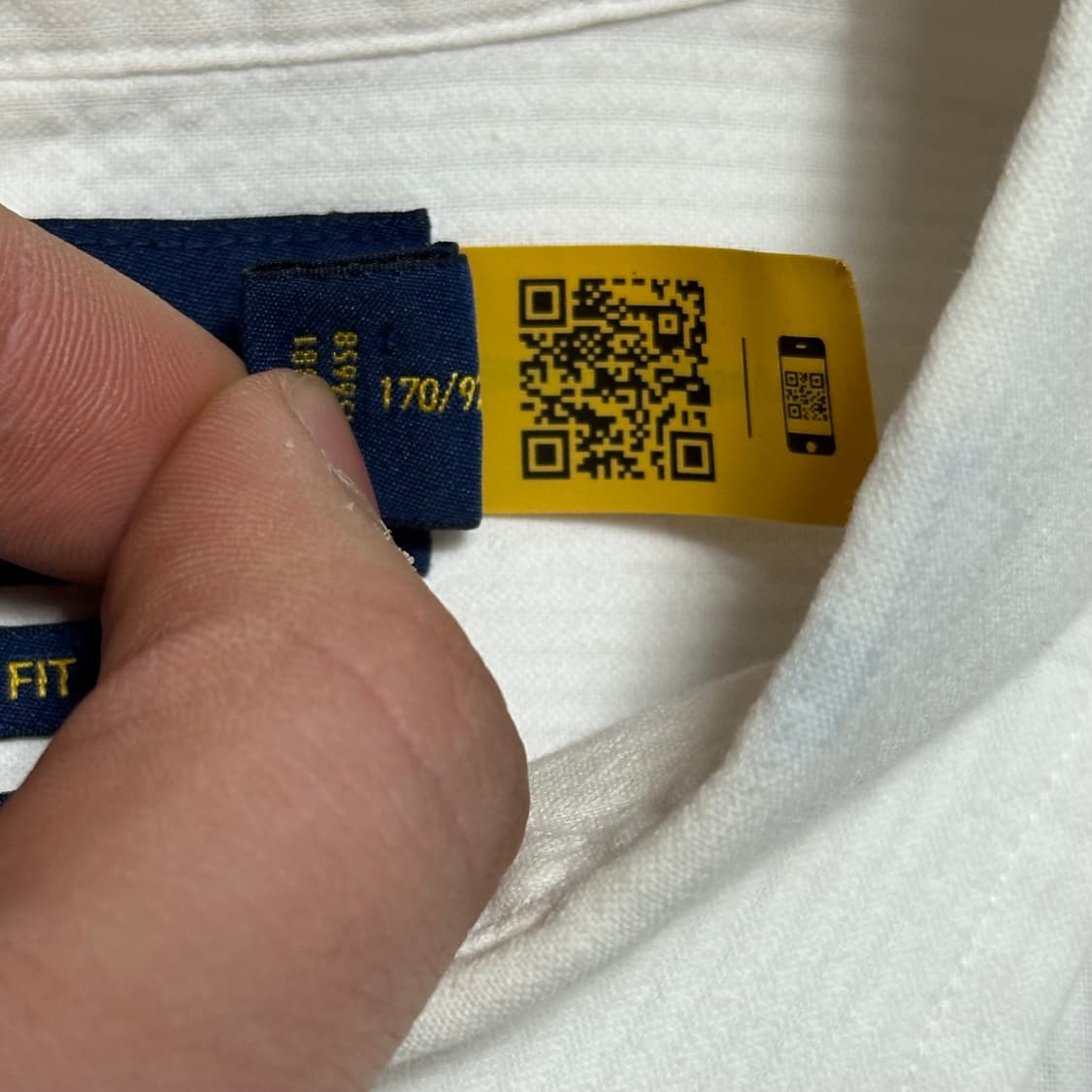 S 폴로랄프로렌 클래식 핏 화이트 셔츠 상품이미지5