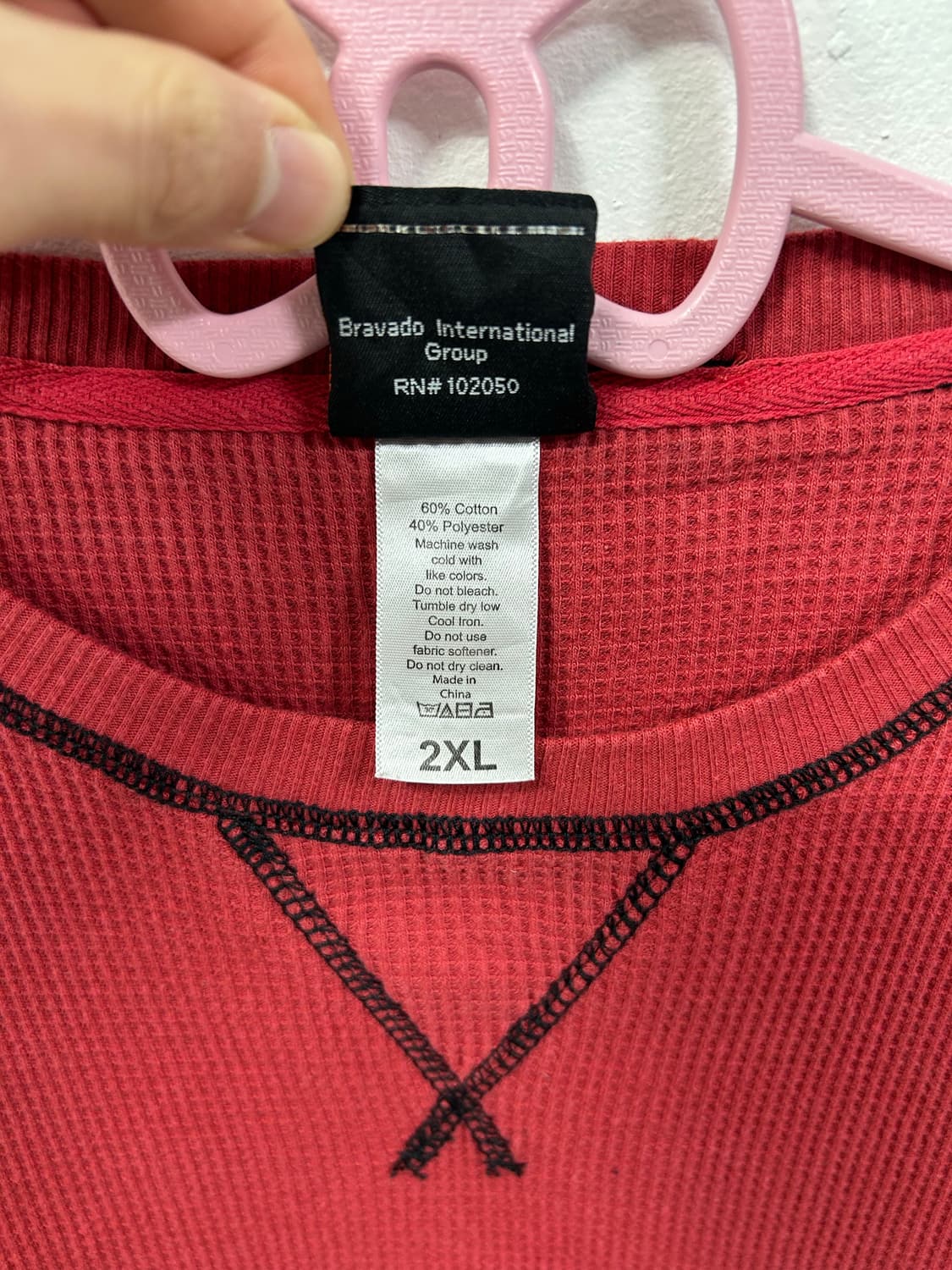 [HARLEY DAVIDSON] 할리데이비슨 와플 체리와인 롱슬리브 상품이미지7