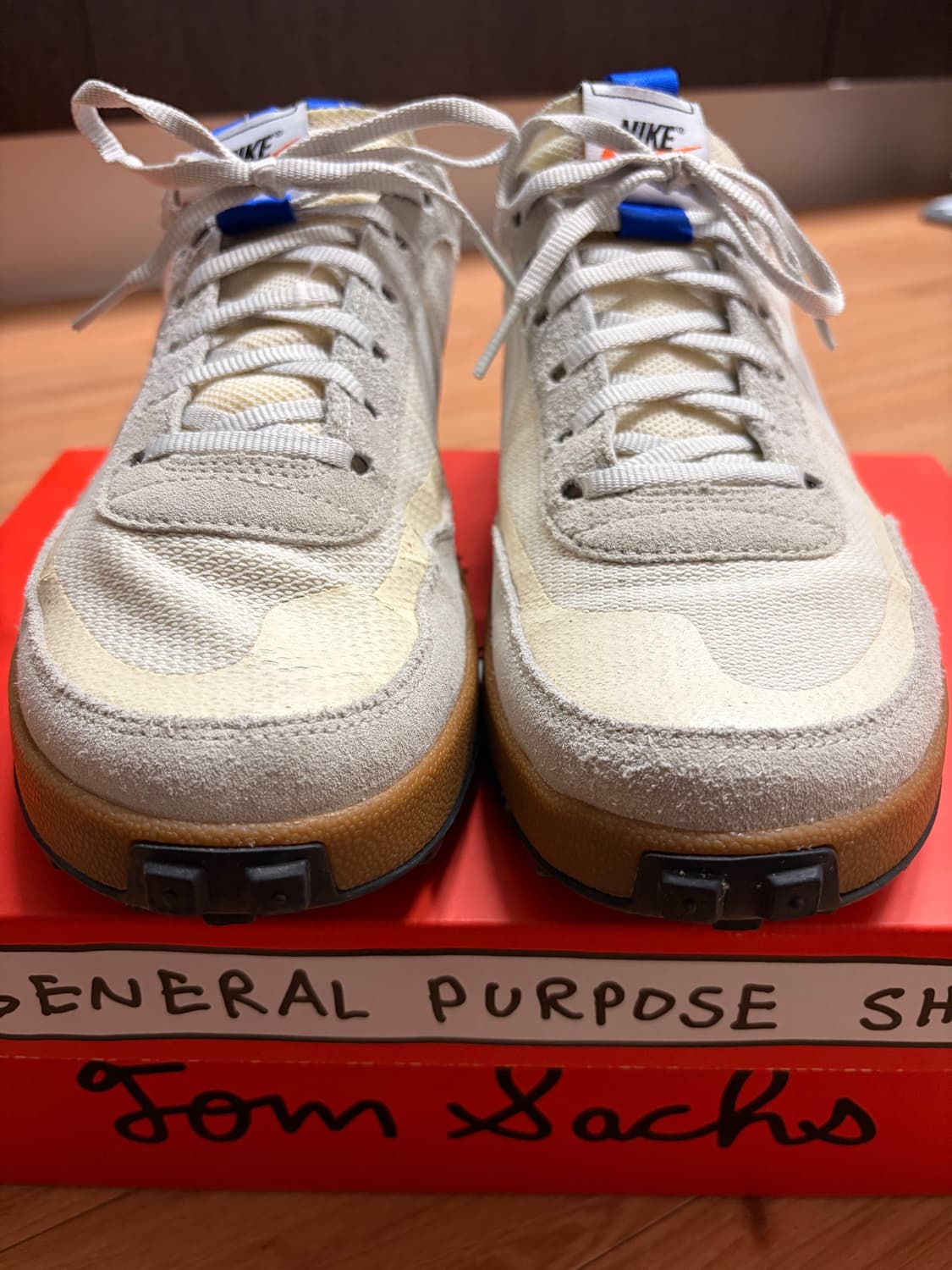 [285] 나이키 x 톰 삭스 제너럴 퍼포즈 슈 라이트 크림 상품이미지3