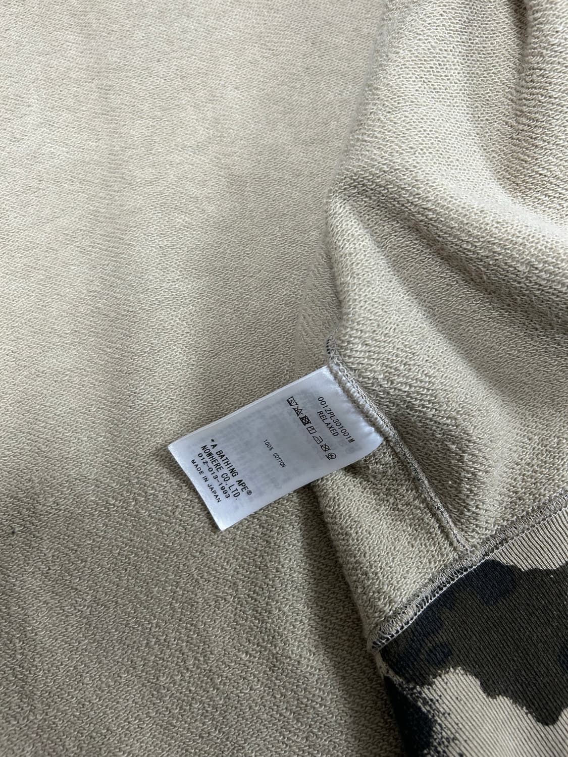 베이프 맵 카모 샤크 후드집업 상품이미지5