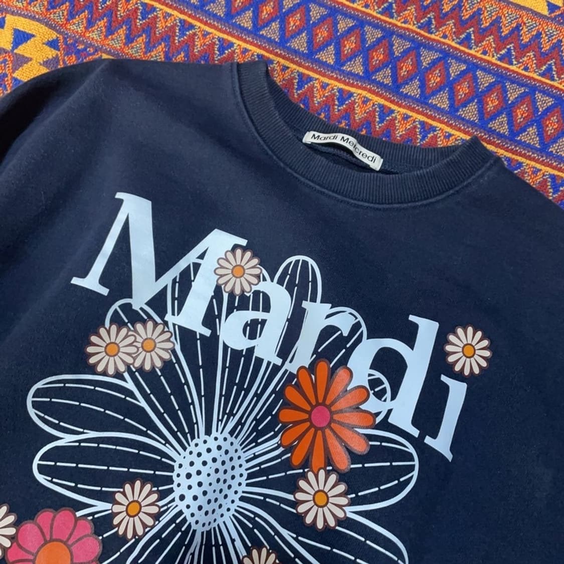 [one size] 마르디메크르디 여자 프린팅 맨투맨 상품이미지3