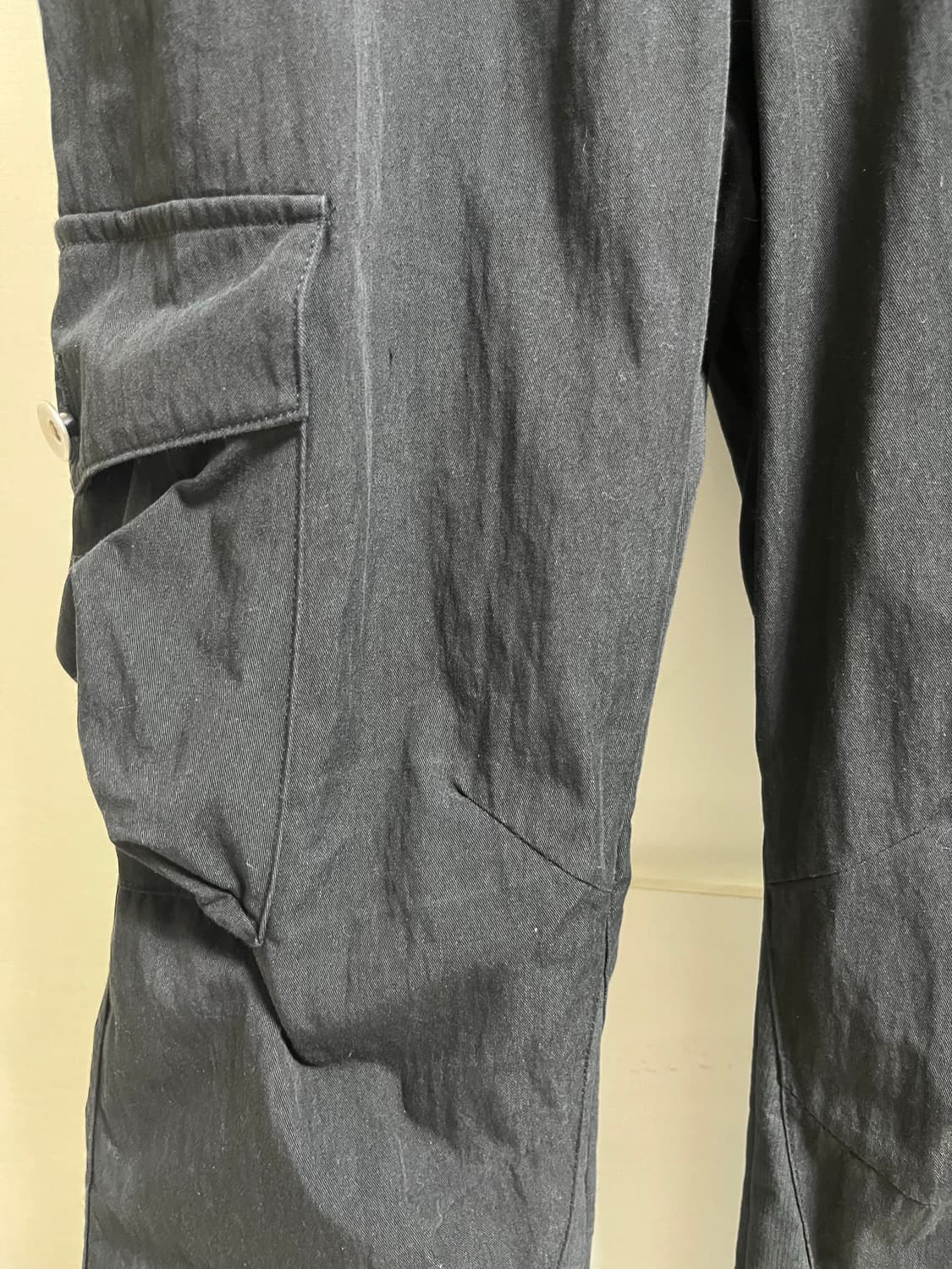 미세키서울 Pocket cargo bootscut pants BLACK 상품이미지2