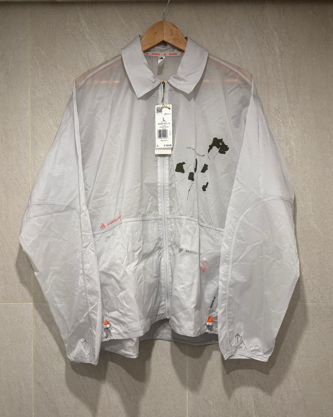 (L) 아디다스 아디365 H.Koumori 러닝 코치자켓 상품이미지1