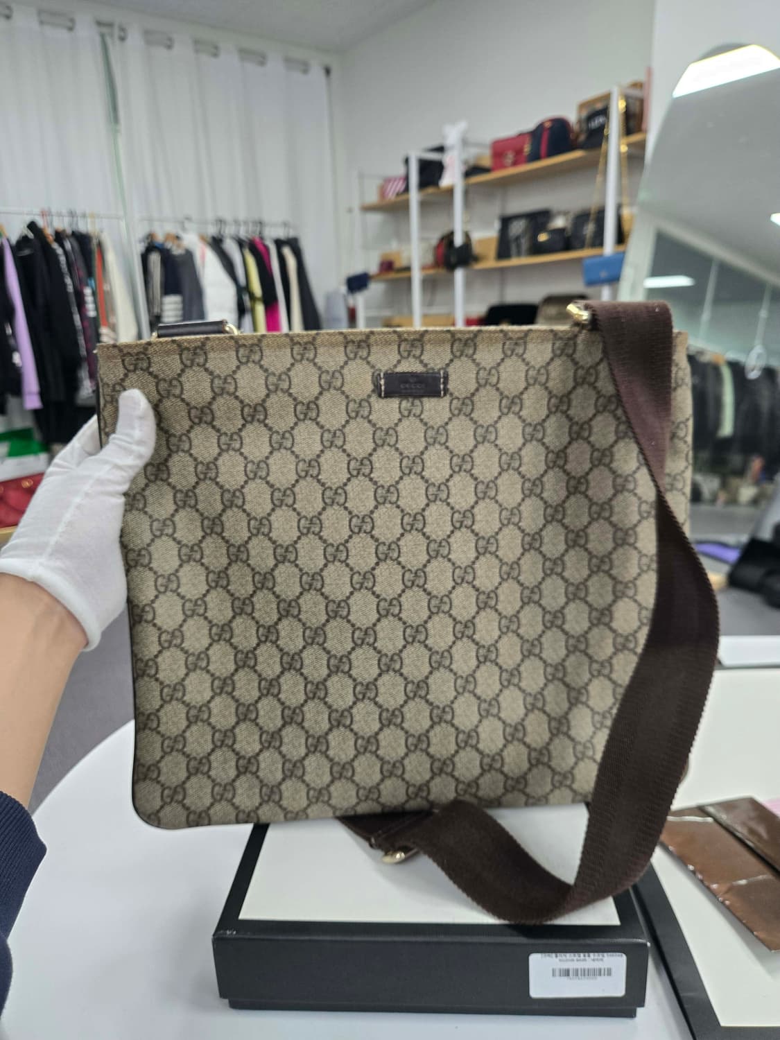 [50%세일] 구찌 시그니처 메신저백 상품이미지1