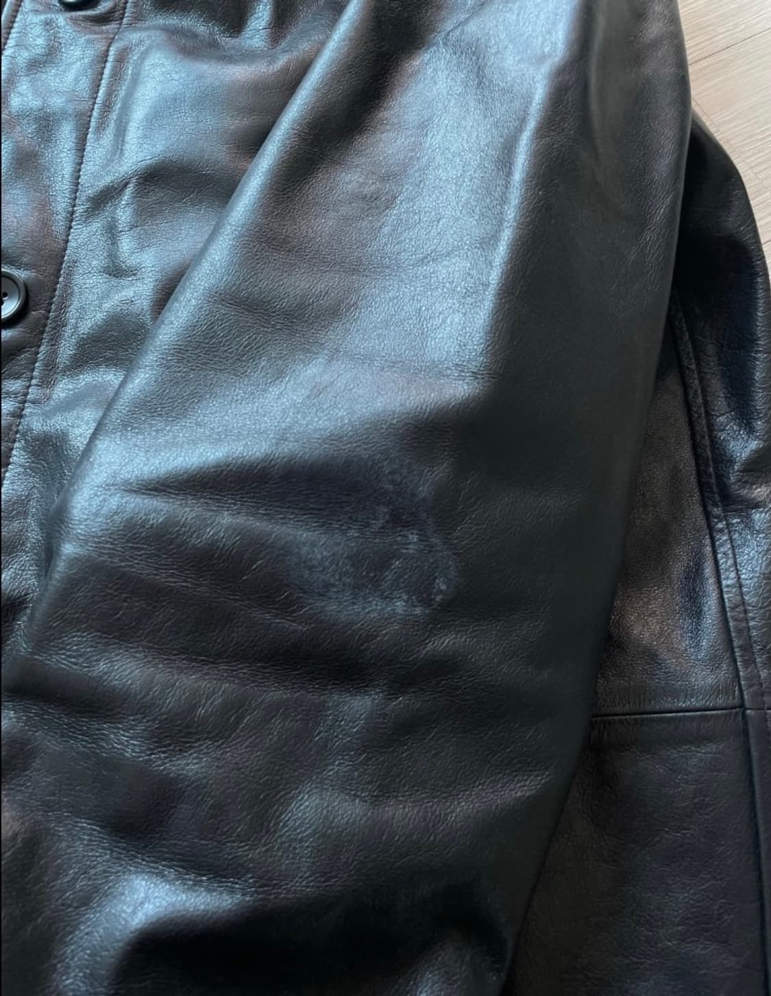 바나나리퍼블릭 레더 카코트 상품이미지6