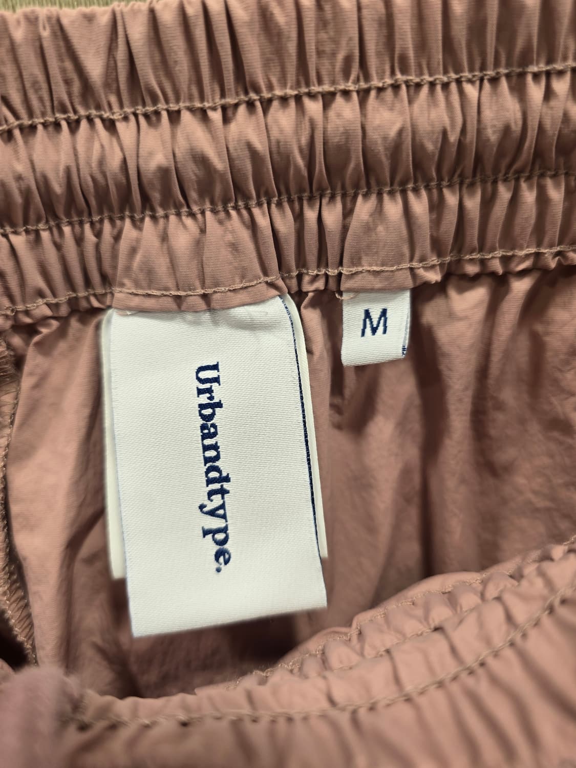 거의새거) 어반디타입 남여공용 나일론 카고 밴딩 팬츠 M(27~28) 상품이미지5