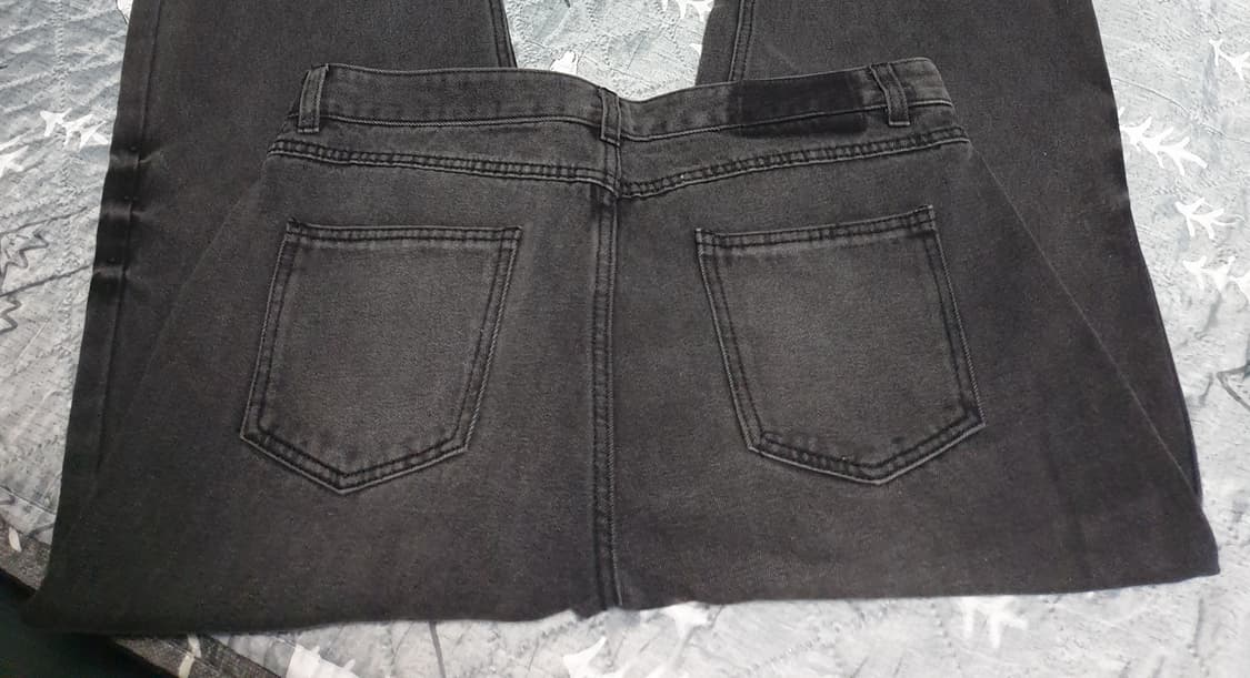 일꼬르소 체이닝 데님팬츠 흑청 (L) 상품이미지3