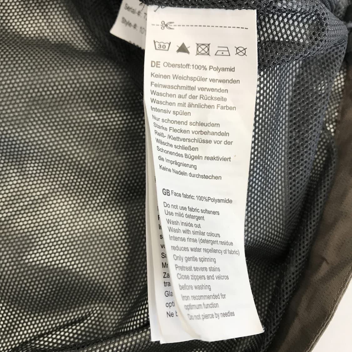 마무트 MAMMUT 드라이테크 자켓 [M] 상품이미지7