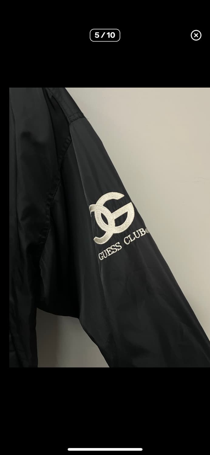 게스클럽 올드스쿨 빅로고 항공자켓 A2830 상품이미지4