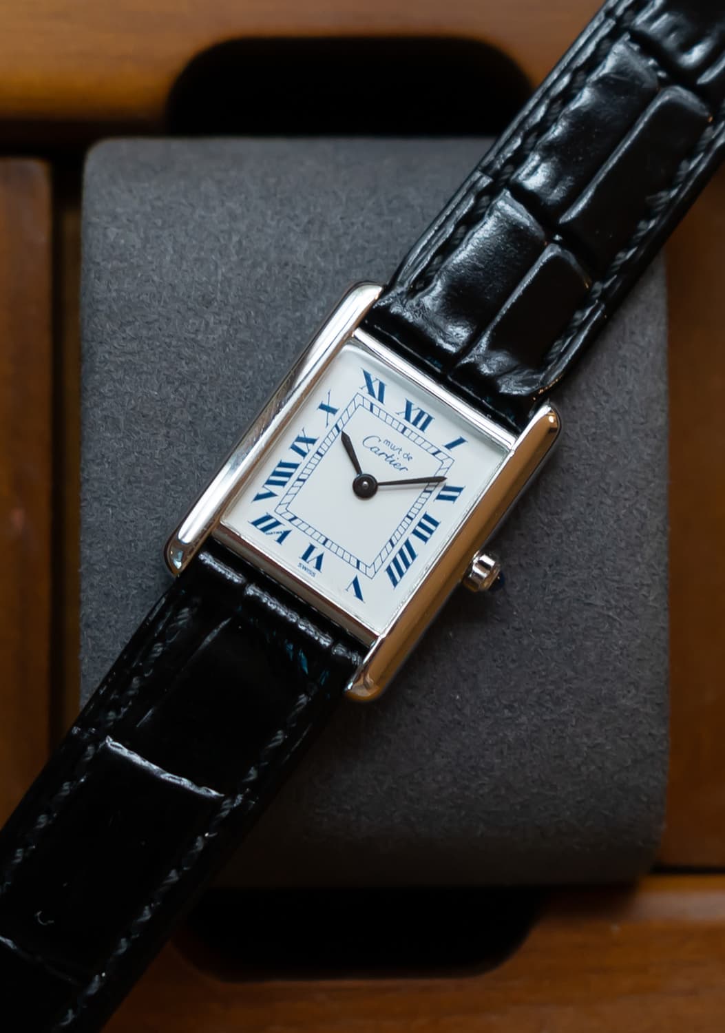 까르띠에 머스트 탱크 sm 쿼츠 시계 상품이미지1