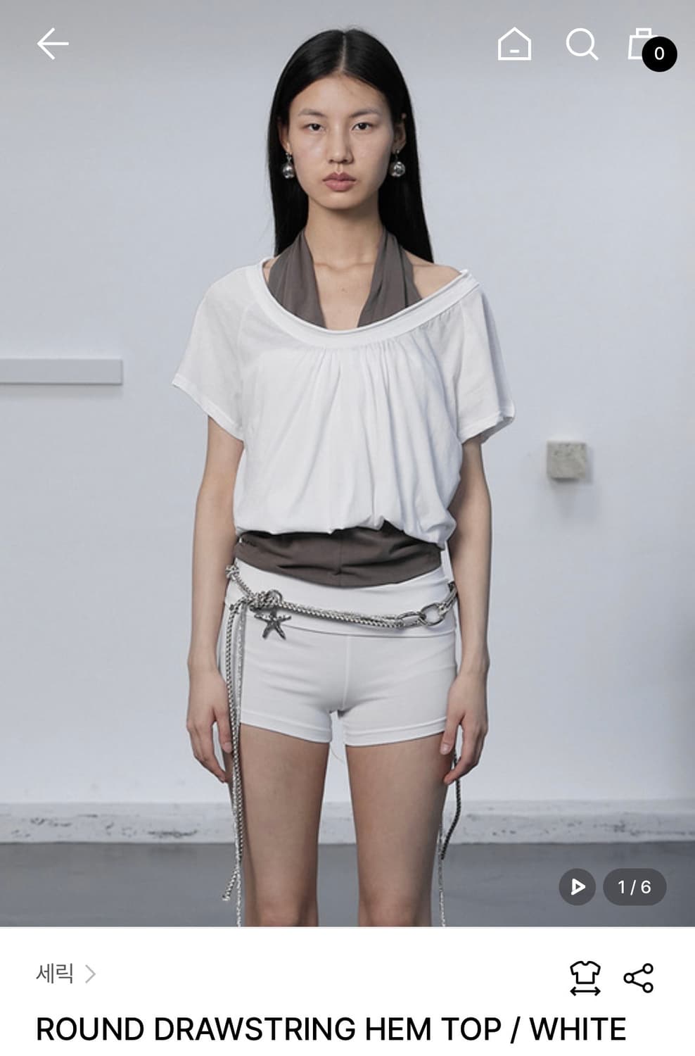 세릭 HEM TOP 구해요 ㅠㅠㅠ 상품이미지1