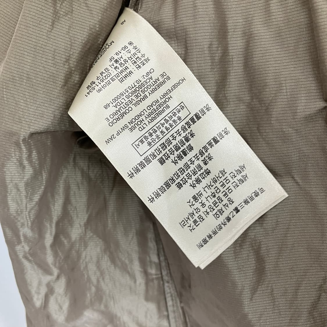 버버리 런던 트윌 메탈릭 유틸리티 야상 상품이미지10