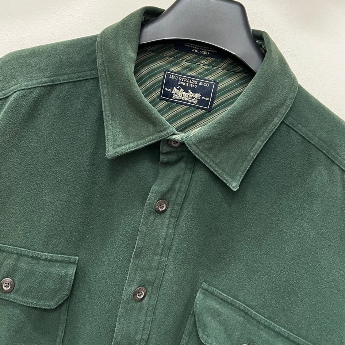 리바이스 헤비 코튼 워크 빈티지 셔츠 자켓 2XL 상품이미지3