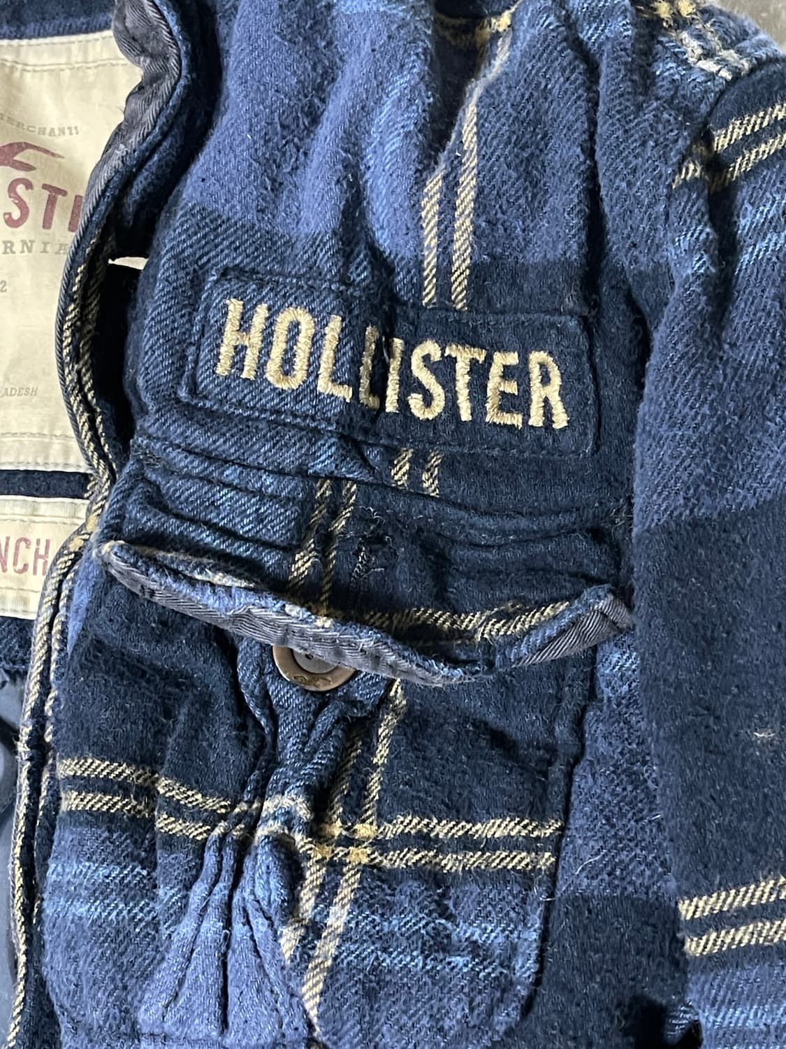(Hollister)fur check jacket 상품이미지4