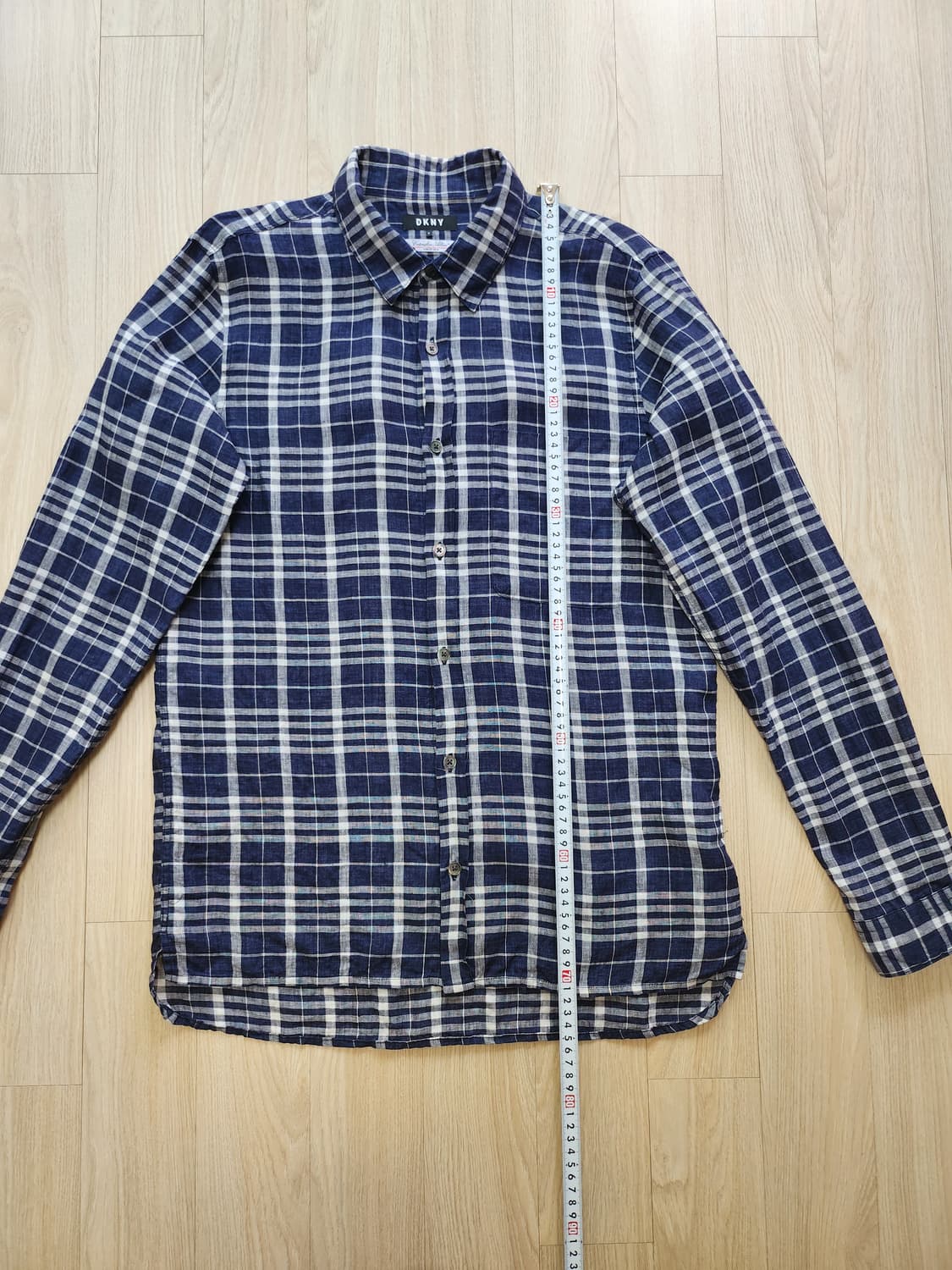 DKNY 린넨체크셔츠 (S 상품이미지7