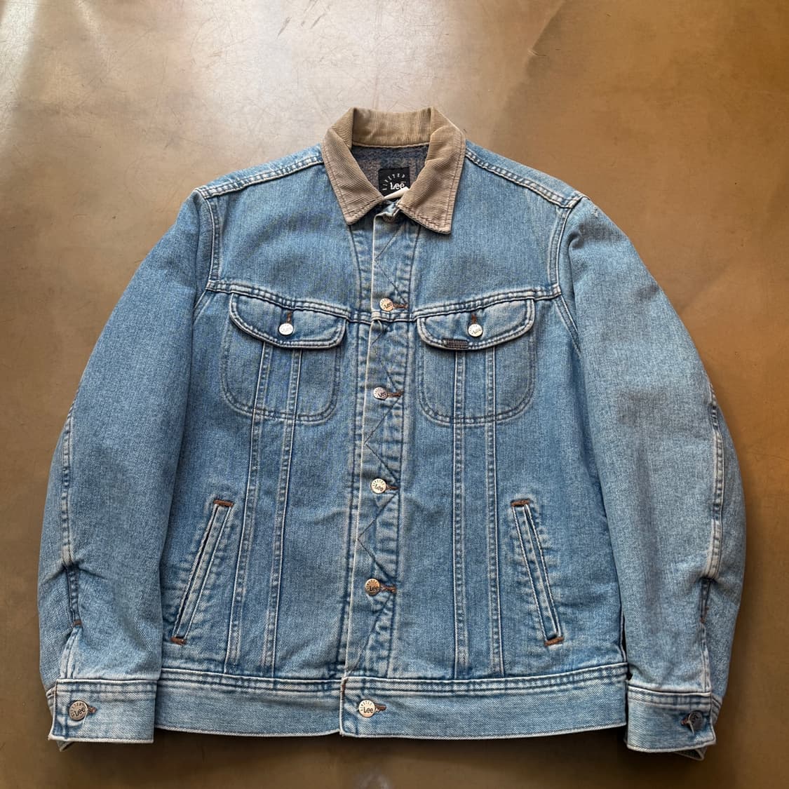 80 ~ 90'S RIVETED LEE 블랭킷 안감 데님자켓 상품이미지2