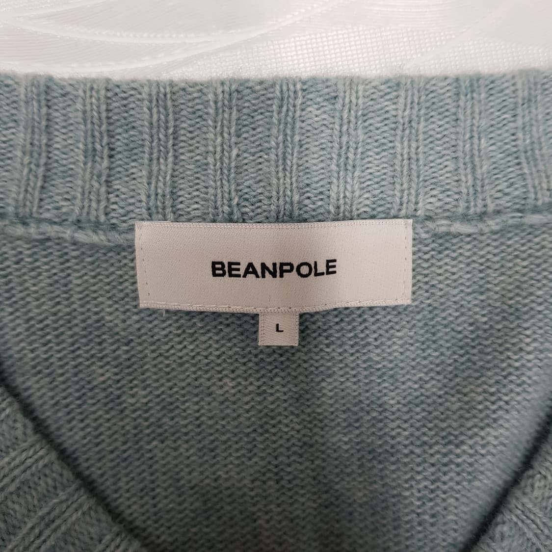 BEANPOLE 빈폴 2024 캐시미어  블렌드 라운드 가디건 L사이즈 상품이미지6