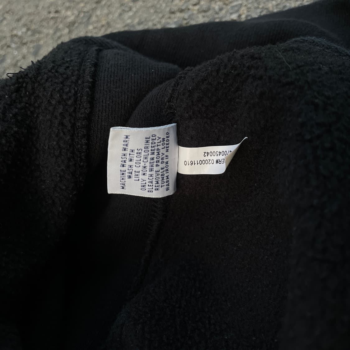 대대장 폴로 빅포니 코리아 국기 써멀 블랙 후드집업 M 상품이미지8