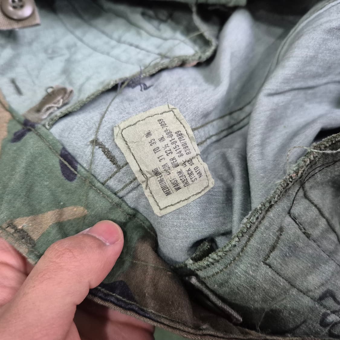 80's 우드랜드 M65 필드팬츠 M/L 상품이미지7