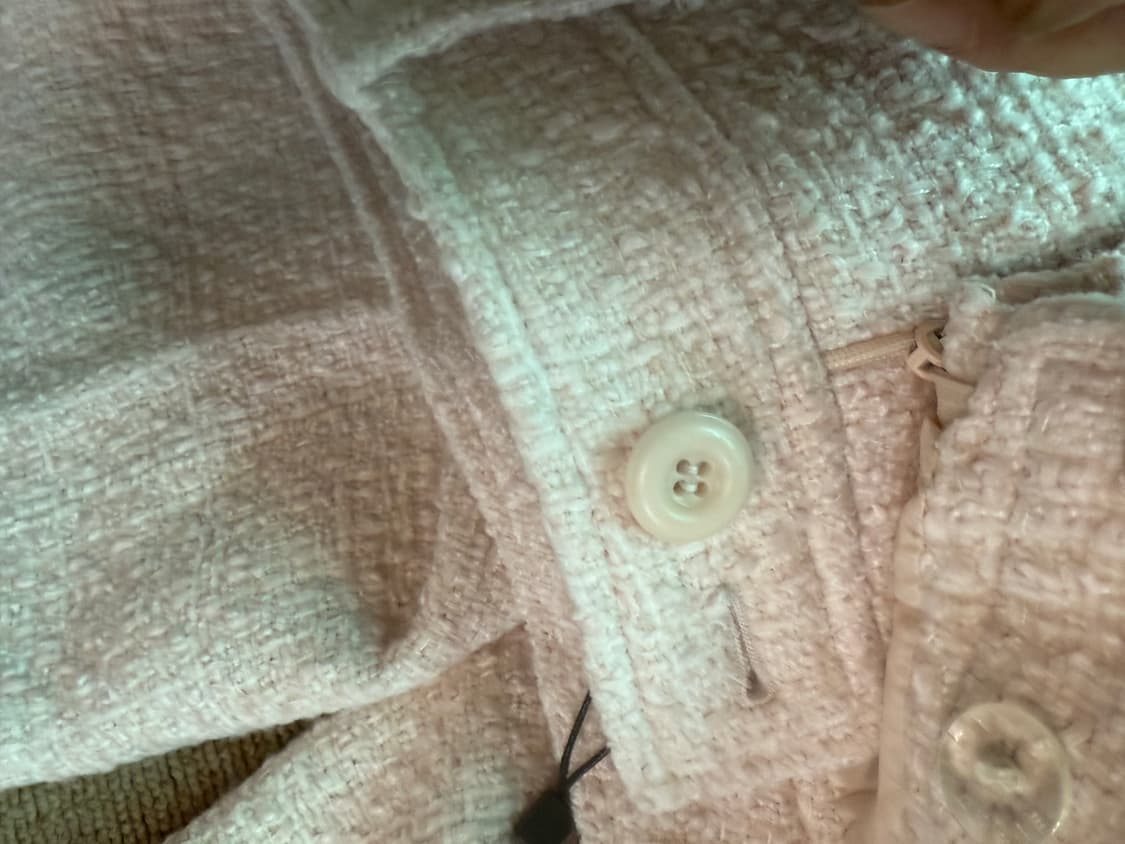 Grove연핑크 트위드 슬렉스  마른 55   새상품 상품이미지7