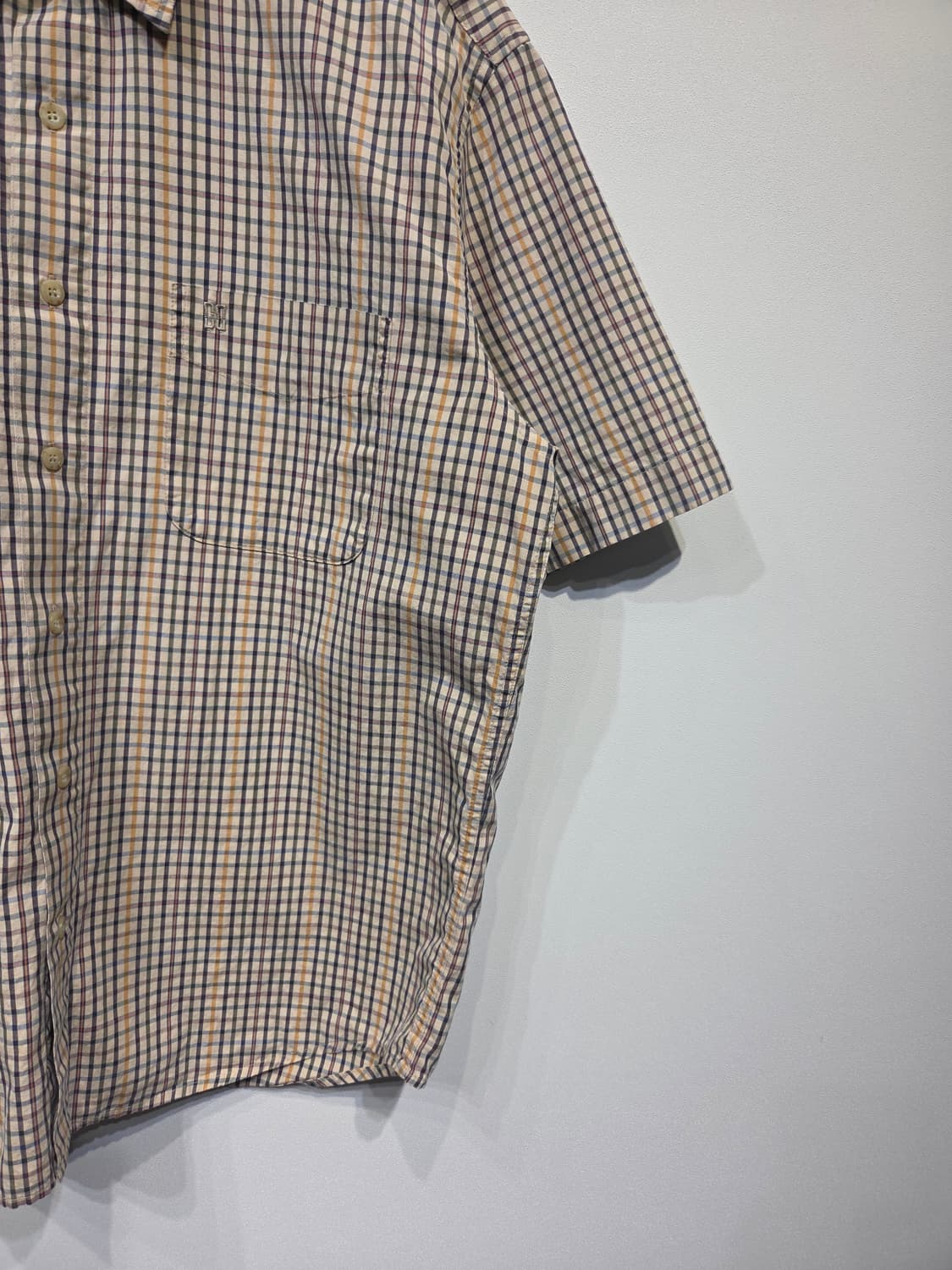 DAKS 닥스 시그니처 체크 반팔 셔츠 상품이미지5