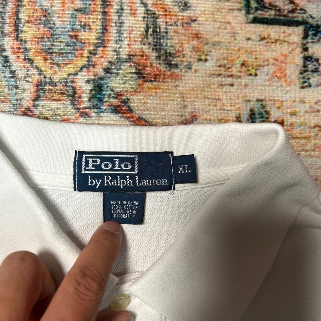 [XL] 폴로 랄프로렌 빅포니 카라 반팔 상품이미지2