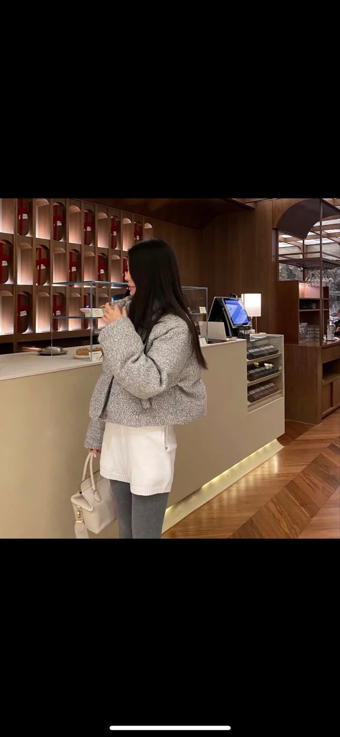 🖤 씨끌로에 부클 크롭 덕다운 패딩 상품이미지7