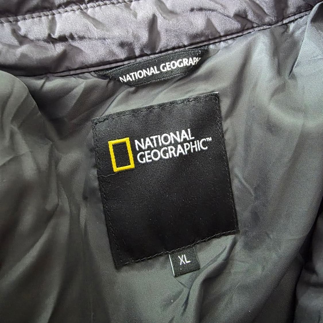 내셔널지오그래픽 카라 퀼팅 자켓 경량패딩 XL 상품이미지6