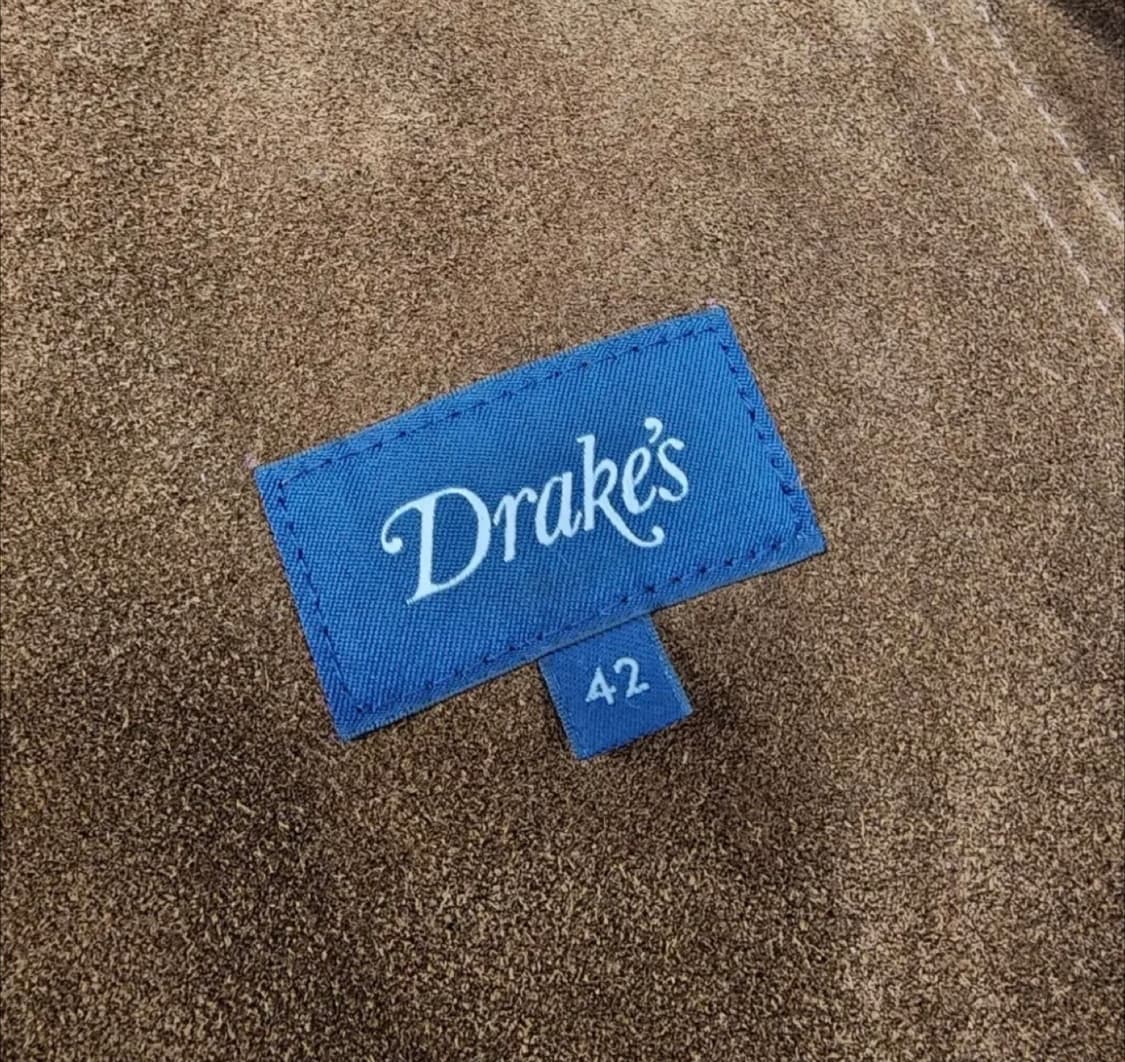 드레익스 브라운 러프아웃 스웨이드 오버셔츠 42 상품이미지5