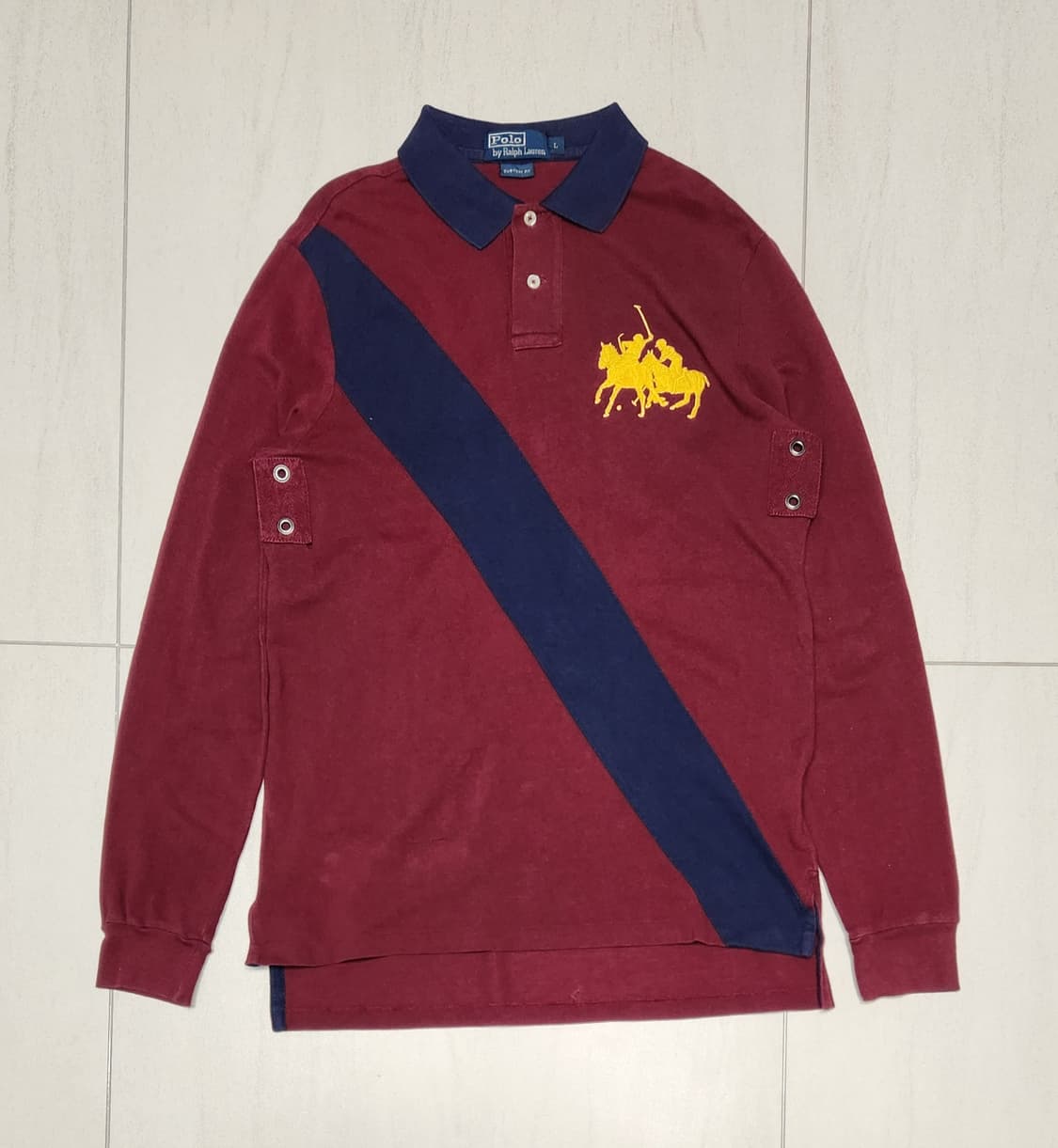 폴로 빅포니 버건디 pk L 상품이미지1