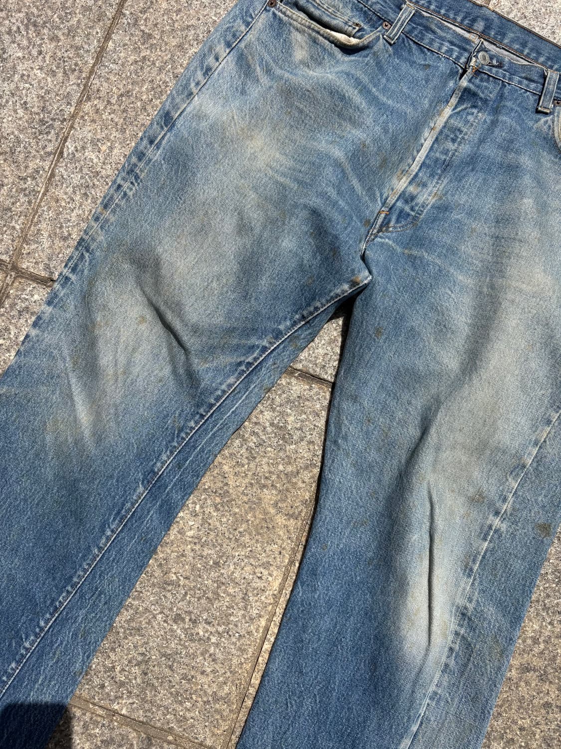 80s 66후기 리바이스 501 데님팬츠 상품이미지3