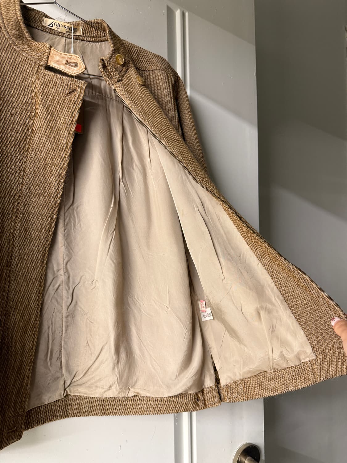 일본빈티지 헤링본 울자켓 상품이미지7