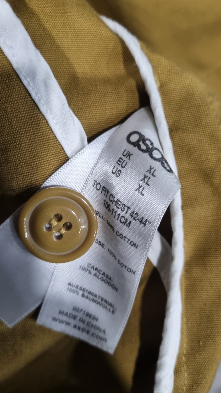 ((asos)) 아소스 코듀로이 절개 헌팅자켓  xL(국내105~110) 상품이미지4