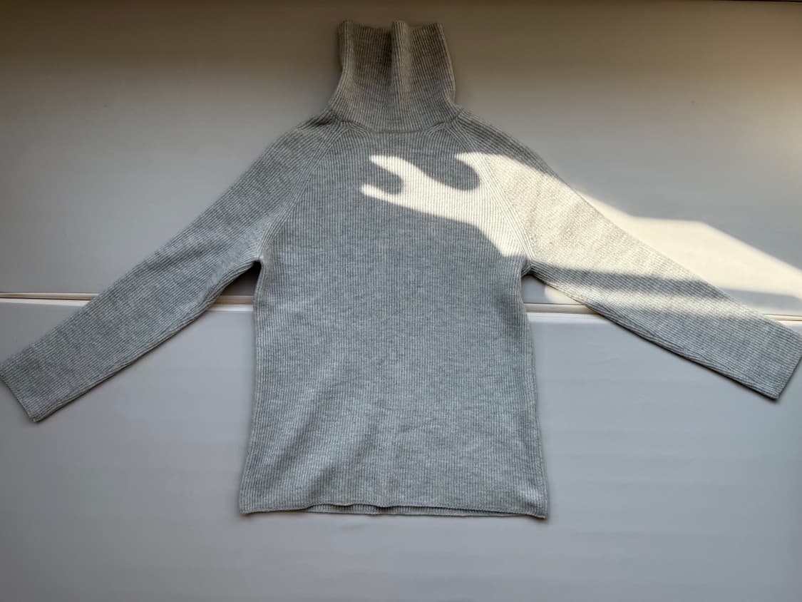 마인 터틀넥 니트 90 한섬 스웨터 목폴라 캐시미어 상품이미지1