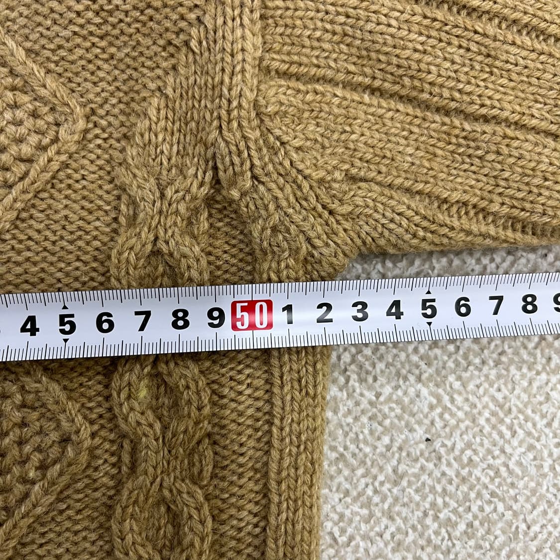 95 빈폴 케이블 니트 집업 가디건 0220M 상품이미지8