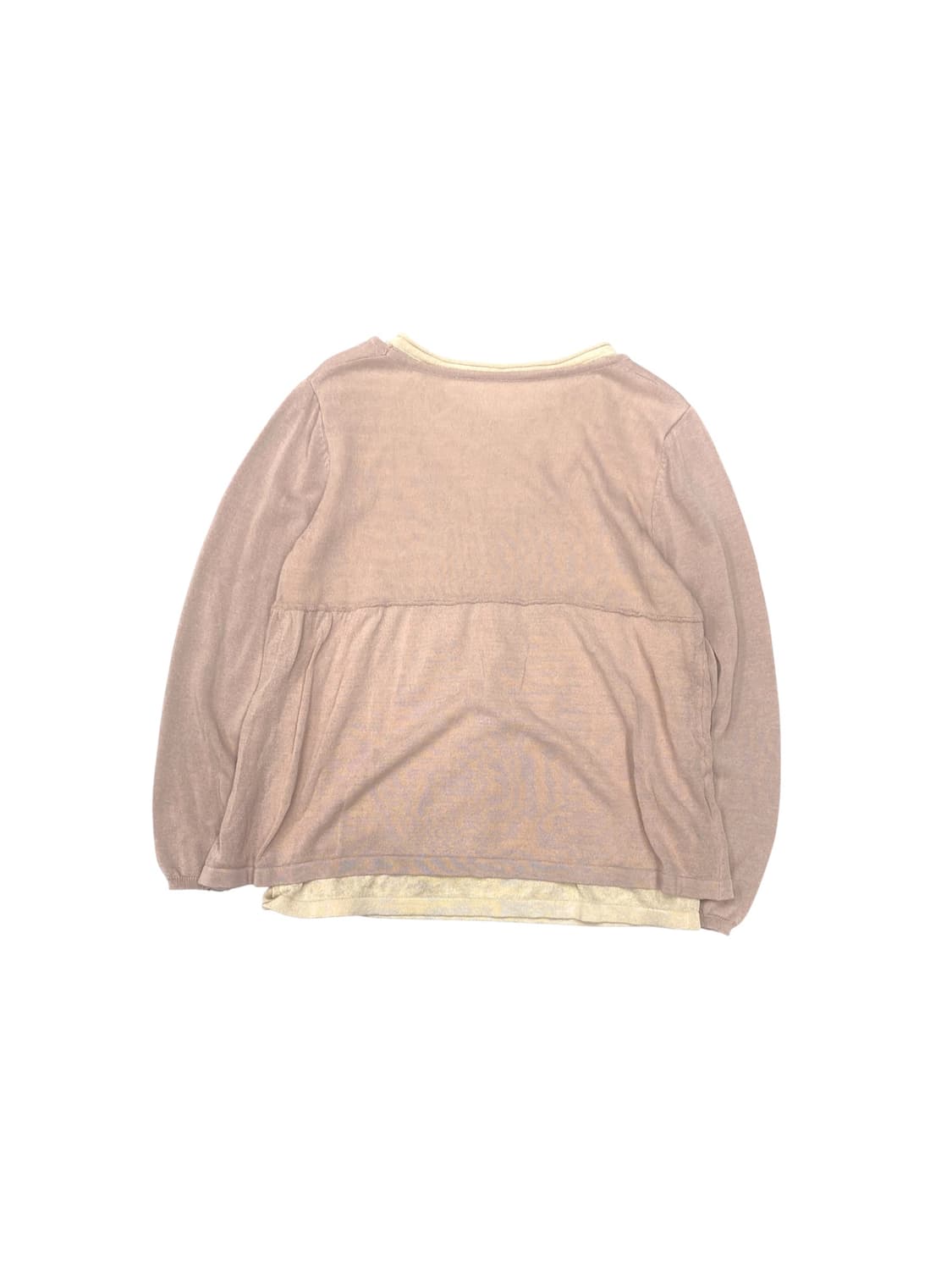 Layered Cardigan tee 상품이미지3