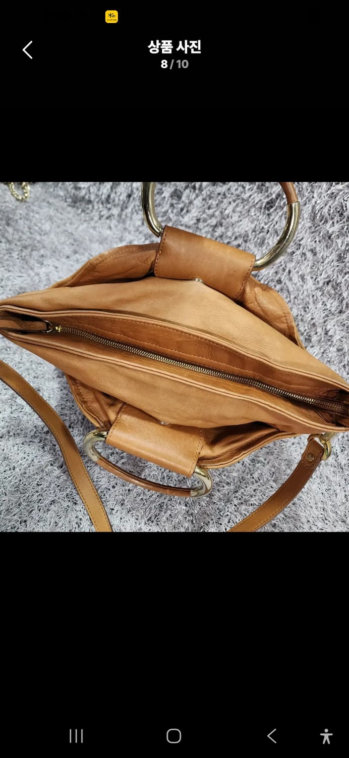 에트로 레드 토트백 숄더백 상품이미지8