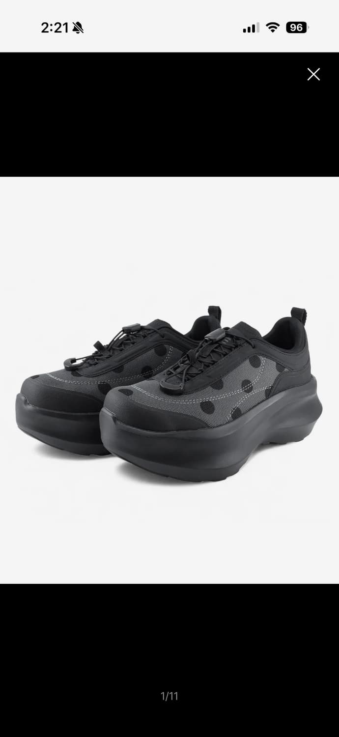 송이송이x야세 플랫폼 도트 스니커즈 상품이미지1