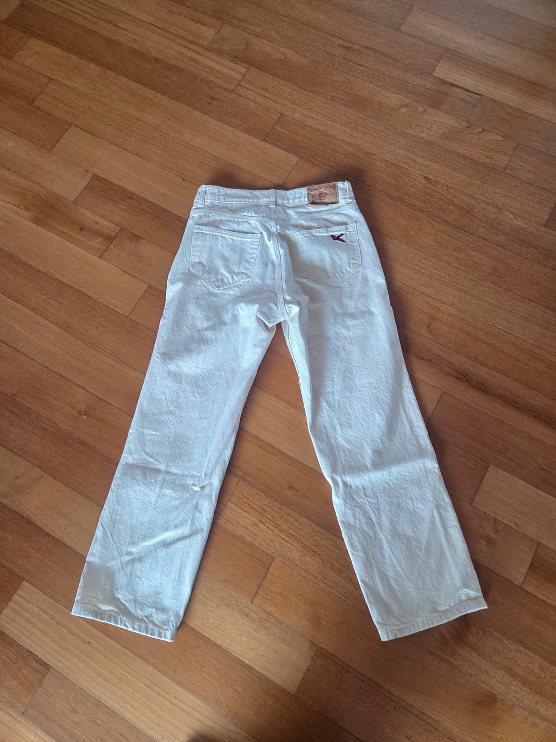 VDR 비디알 스핏파이어 112 크림 더블니 데님 M 32/30 상품이미지5