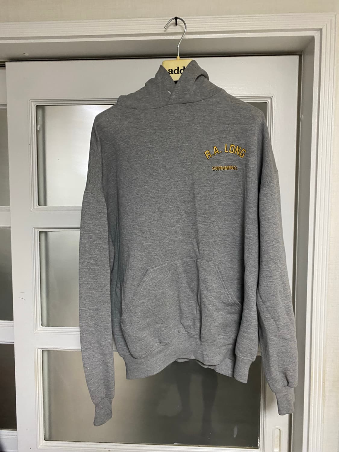 90s 러셀 made in USA 그레이 후디 상품이미지1
