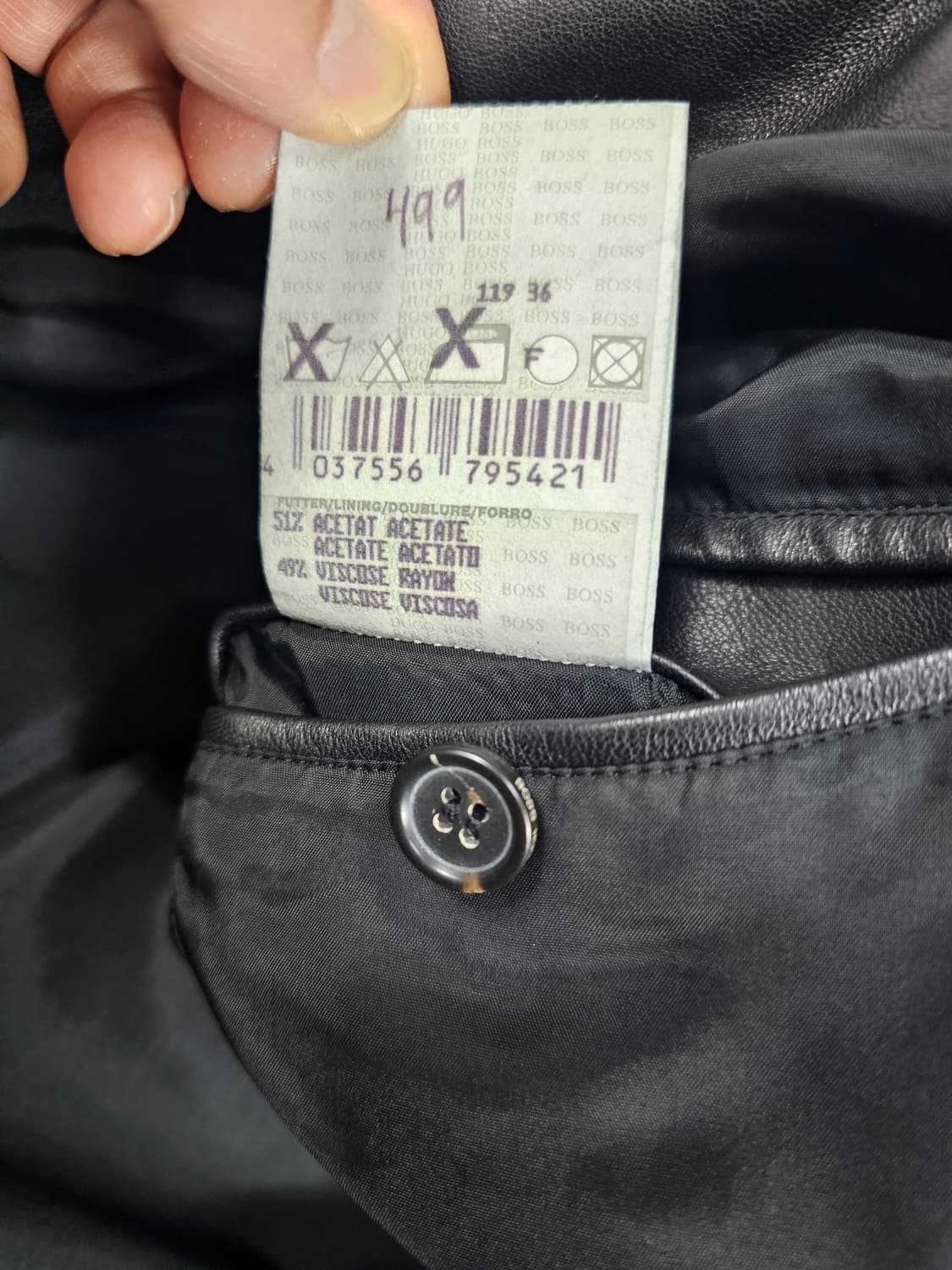 보스싱글램스킨자켓 상품이미지9