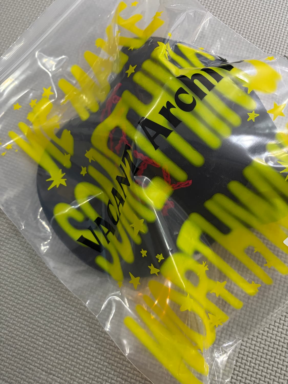 베이컨트 아카이브 러버 시리즈 핸드 스티치 캡 블랙 (새상품) 상품이미지5