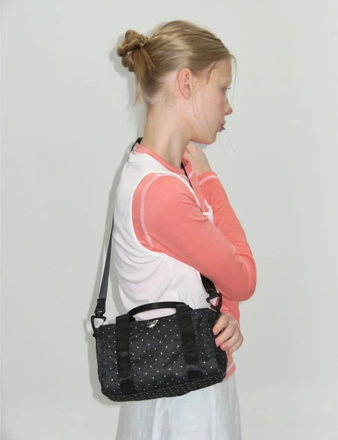 여밈 가방 mini duffle bag (star black) 상품이미지1