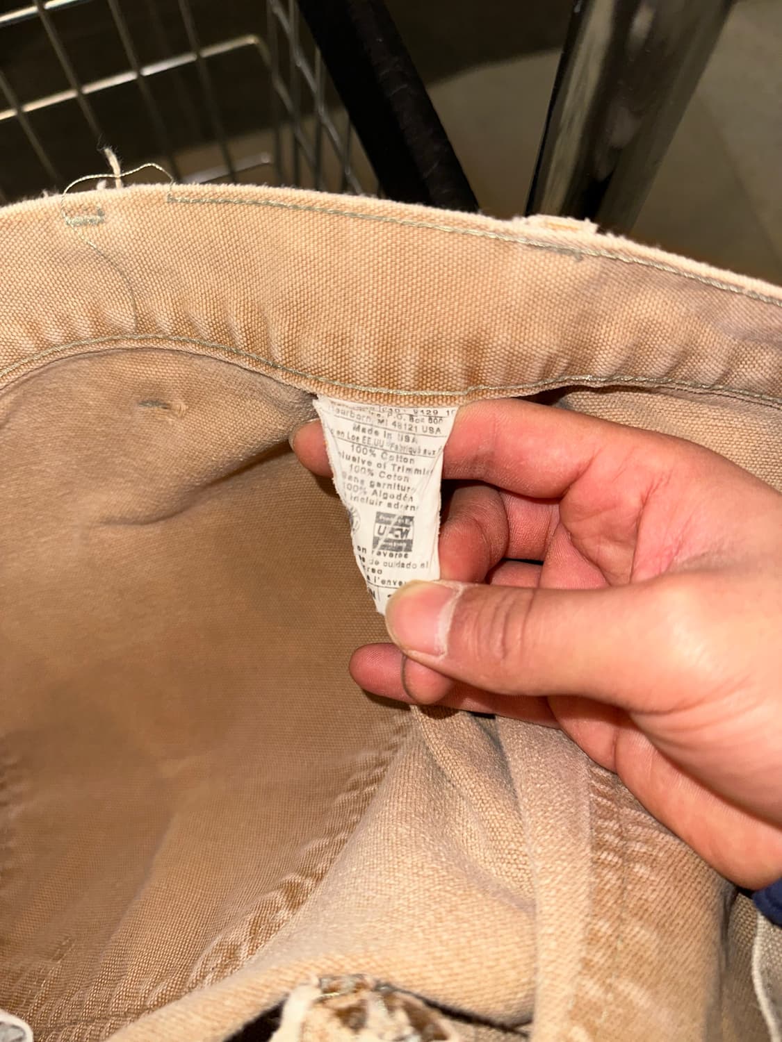 90’s Carhartt double knee repair work 상품이미지9