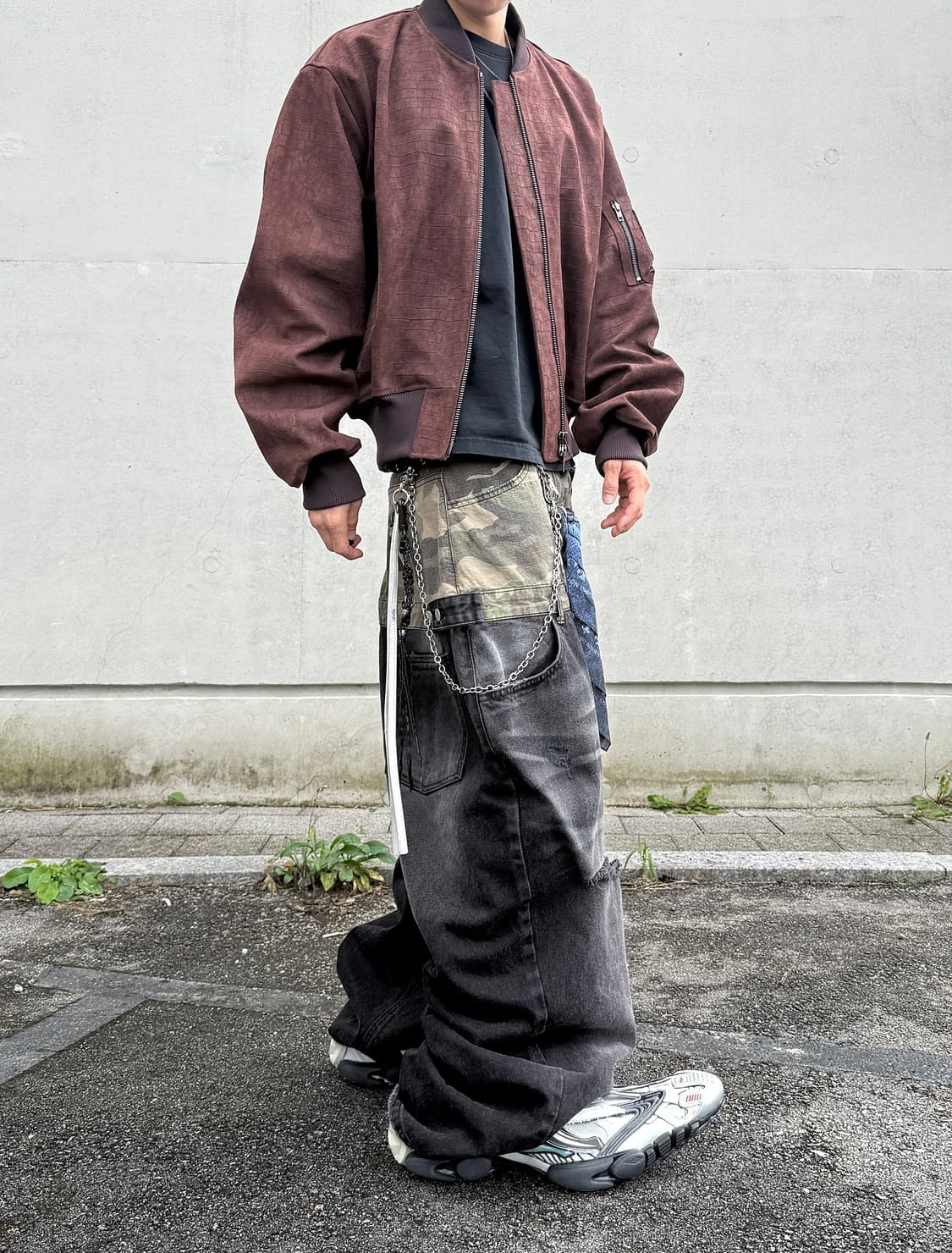 언더마이카 25SS RED ALLIGATOR SUEDE MA-1 1siz 상품이미지6