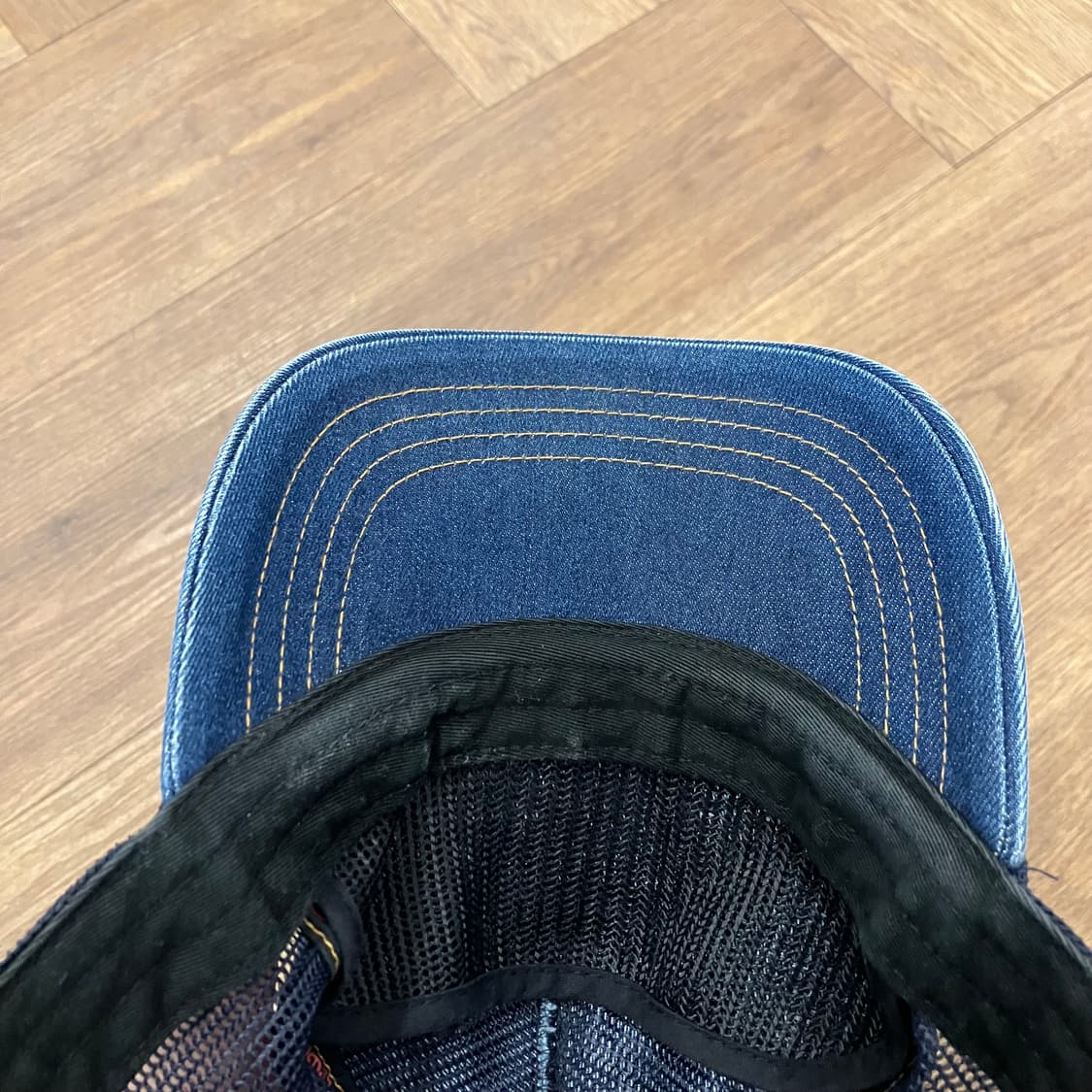 N44 본더치 데님 메쉬캡 볼탭 모자 상품이미지3