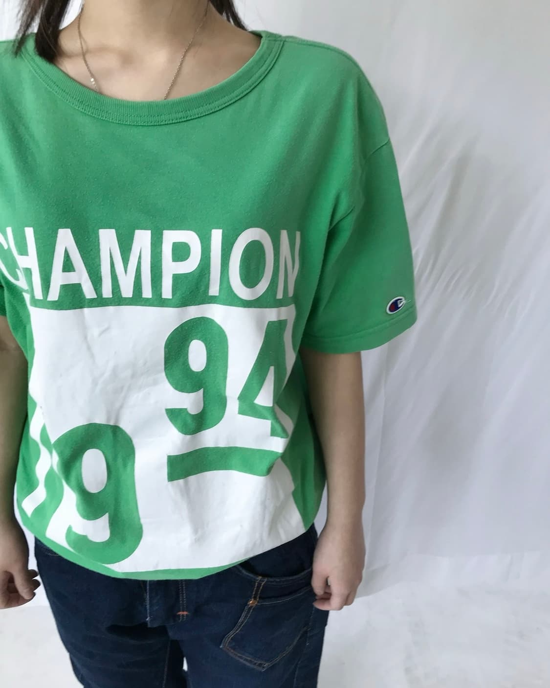 챔피온 그린 94 티셔츠  상품이미지4